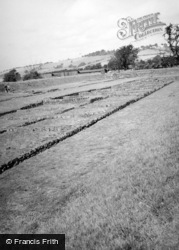 Remains Of Roman Barracks 1949, Caerleon