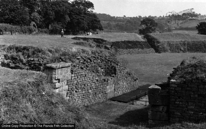 Photo of Caerleon, Remains Of The Roman Amphitheatre 1955