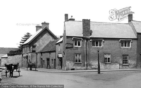 Photo of Caerleon, The Bull Inn 1899