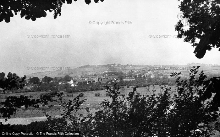Photo of Caerleon, View From Bullmoor Lido c.1950