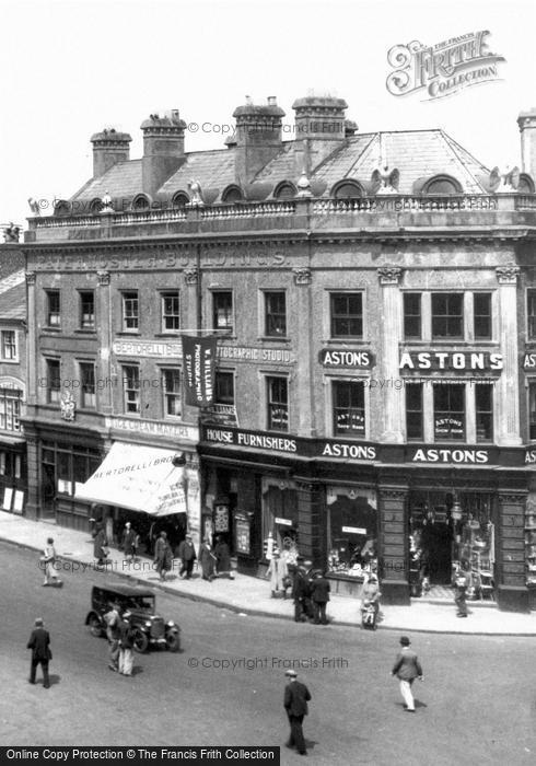 Photo of Caernarfon, Astons House Furnishing Shop, The Square 1933