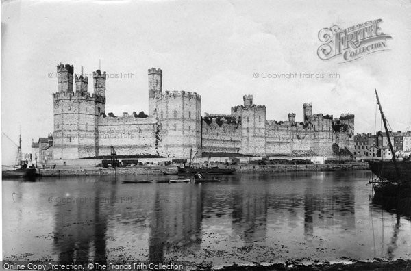 Photo of Caernarfon, Castle 1906
