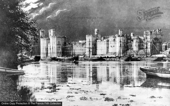Photo of Caernarfon, Castle c.1890