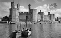 Castle c.1958, Caernarfon
