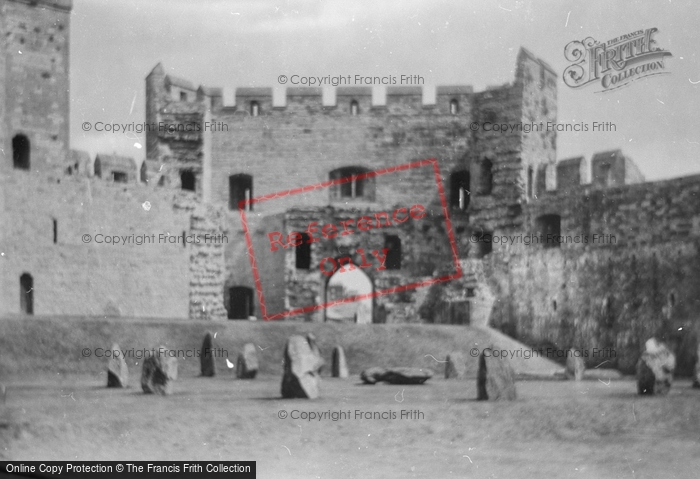 Photo of Caernarfon, Castle Interior 1921 - Francis Frith