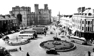 Castle Square c.1955, Caernarfon