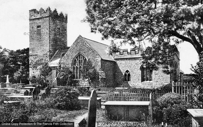 Photo of Caernarfon, Llanbeblig Church 1890