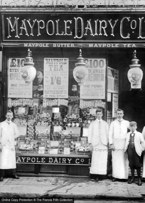 Photo of Caernarfon, Maypole Dairy Co c.1900