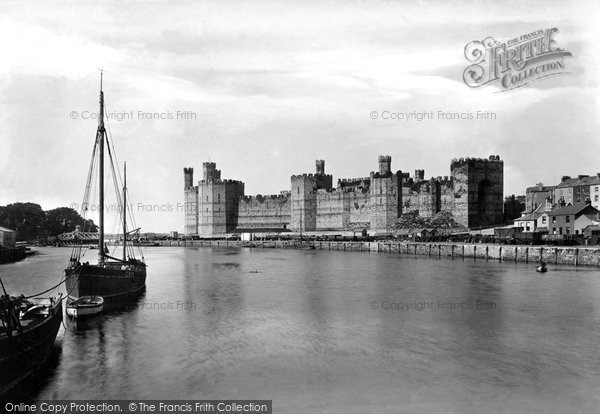 Photo of Caernarfon, The Castle 1906