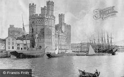 The Castle c.1895, Caernarfon