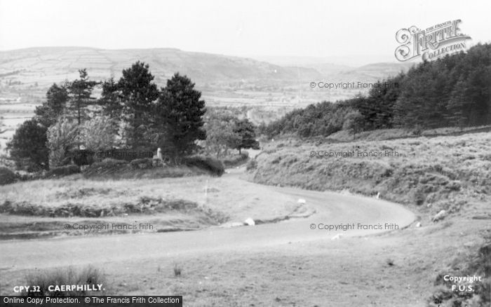 Photo of Caerphilly, c.1950