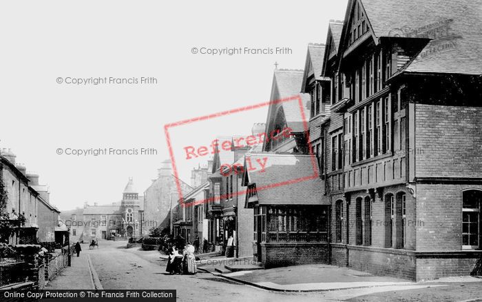 Photo of Caerphilly, Cardiff Road 1899