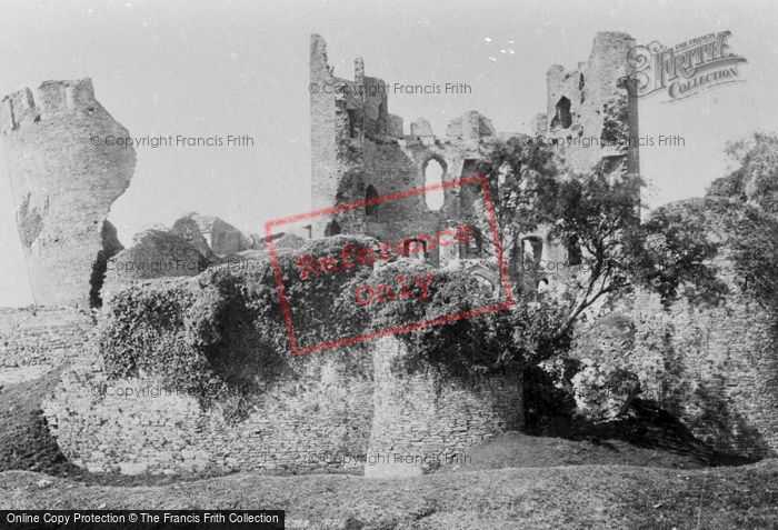 Photo of Caerphilly, Castle And Leaning Tower 1893