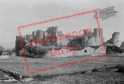 Castle From South West 1893, Caerphilly