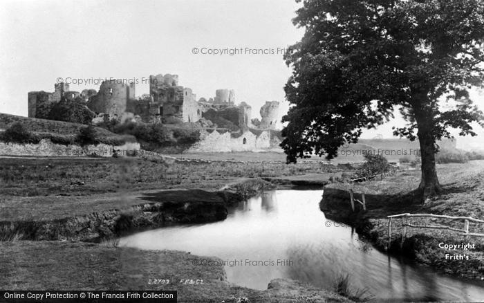 Photo of Caerphilly, Castle From The River 1893