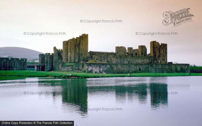 Photo of Caerphilly, Castle, Northern Aspect c.1995
