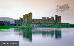 Castle, Northern Aspect c.1995, Caerphilly