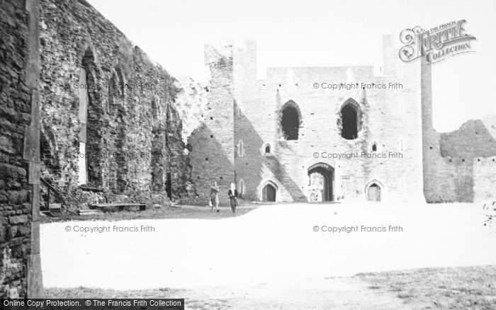 Photo of Caerphilly, Castle, The Inner West Gatehouse 1949
