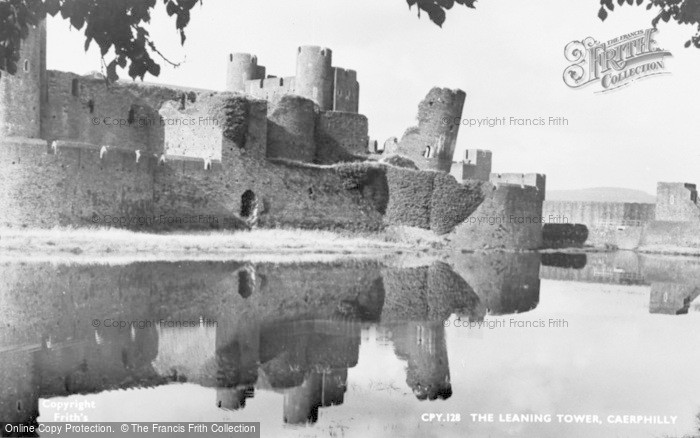 Photo of Caerphilly, Castle, The Leaning Tower c.1960
