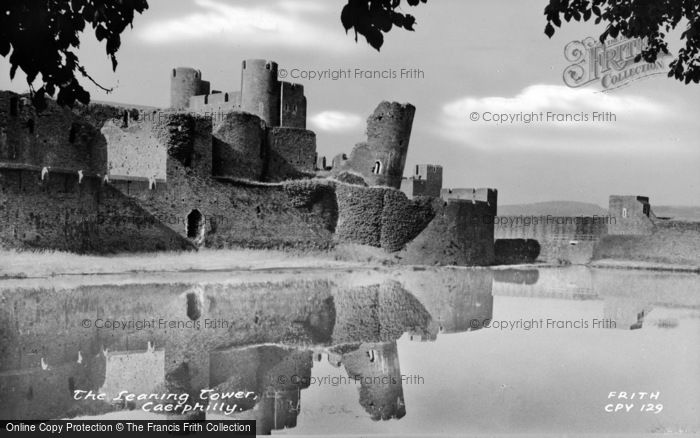 Photo of Caerphilly, Castle, The Leaning Tower c.1960