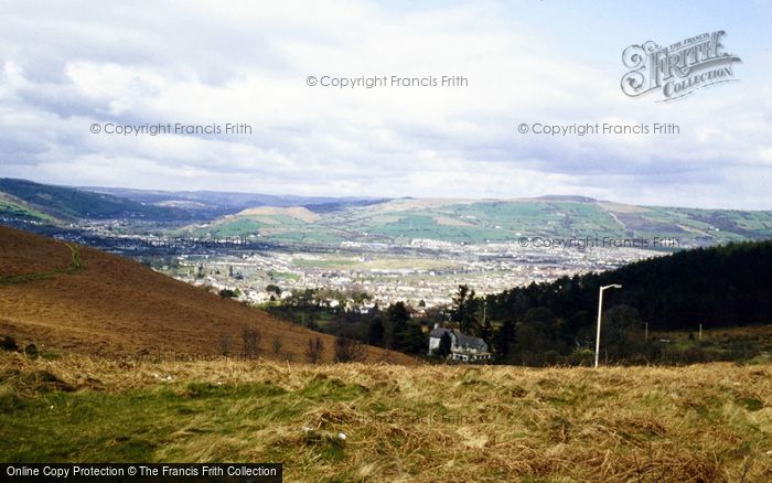 Photo of Caerphilly, General View c.1985