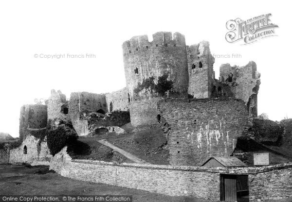 Photo of Caerphilly, The Castle 1896
