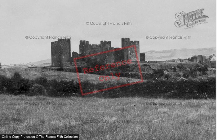 Photo of Caerphilly, The Castle c.1955