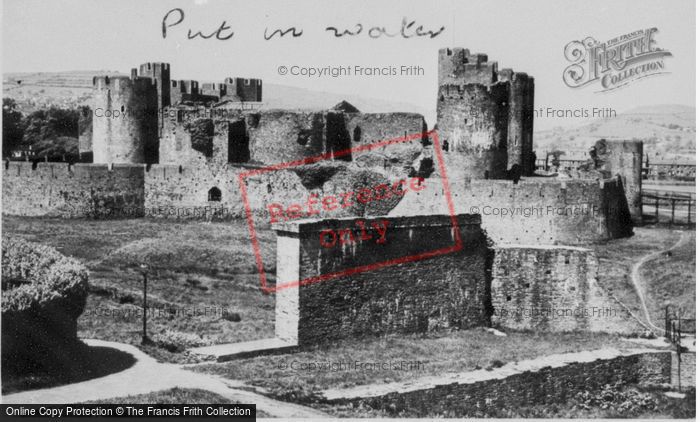 Photo of Caerphilly, The Castle c.1960