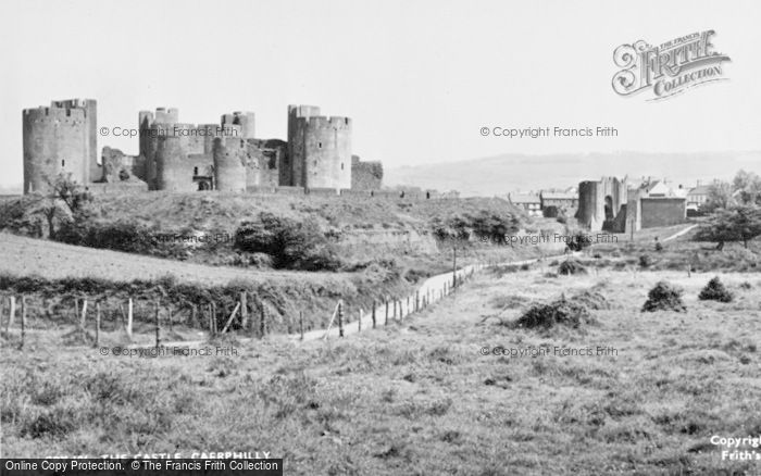 Photo of Caerphilly, The Castle c.1960