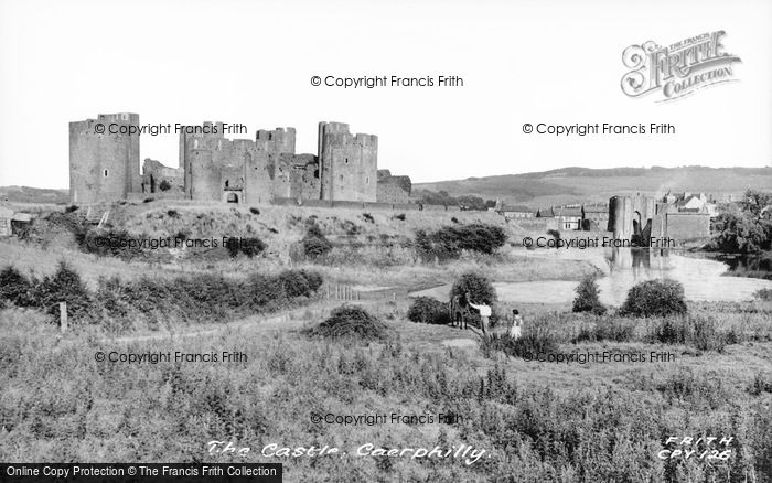 Photo of Caerphilly, The Castle c.1960