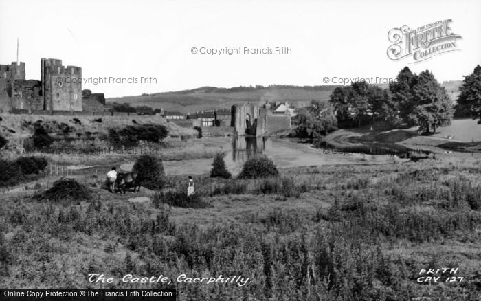 Photo of Caerphilly, The Castle c.1960