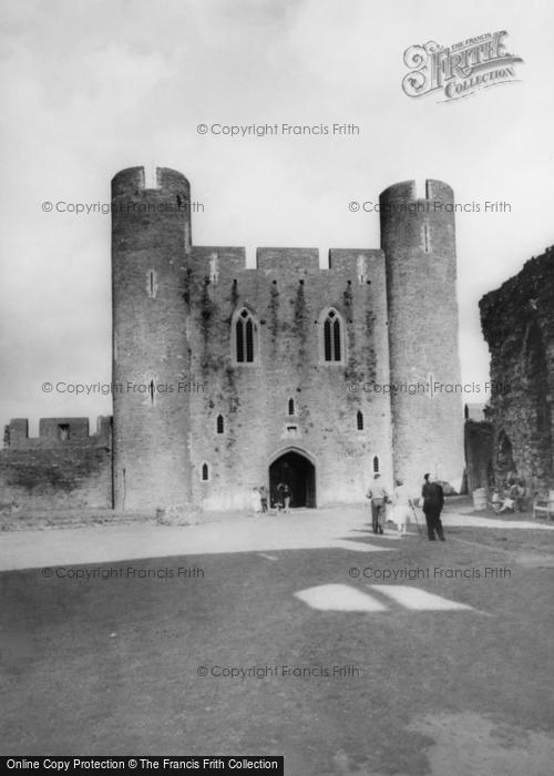 Photo of Caerphilly, The Castle Keep c.1965
