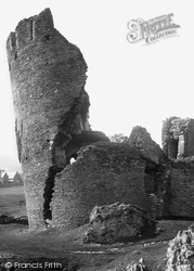 The Castle, Leaning Tower 1893, Caerphilly