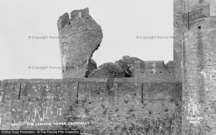 Photo of Caerphilly, The Leaning Tower c.1960