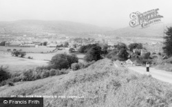 View From Mountain Road c.1965, Caerphilly
