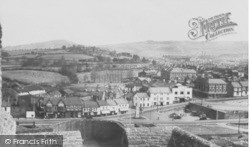 View From The Castle c.1955, Caerphilly