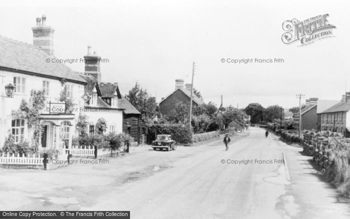 Photo of Caersws, The Buck Hotel c.1955