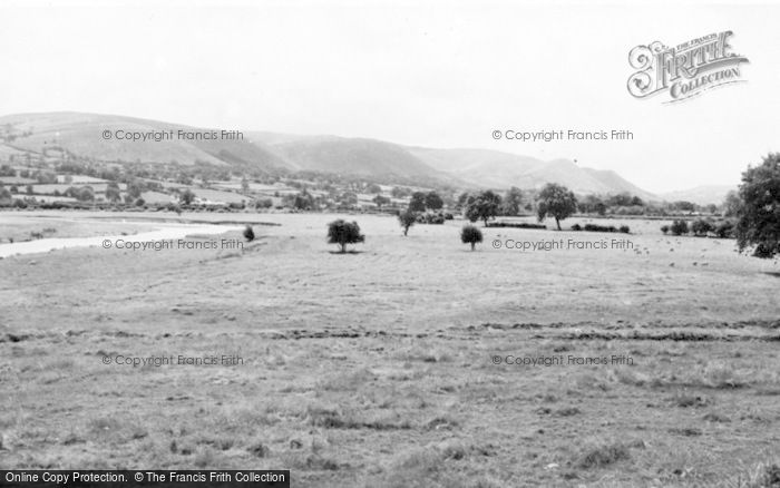 Photo of Caersws, The Valley From Maeshafren c.1955