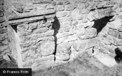 Roman Remains, The North Gate 1949, Caerwent