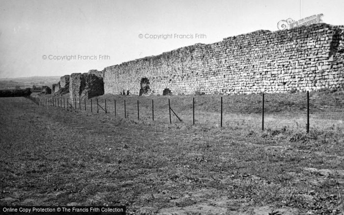 Photo of Caerwent, The Roman Wall 1949