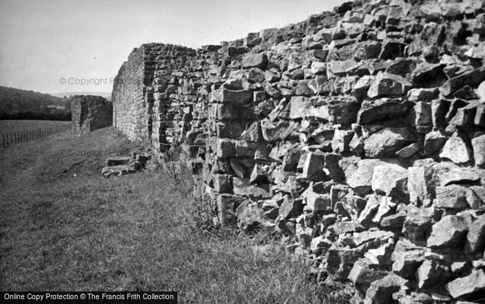 Photo of Caerwent, The Roman Wall 1949