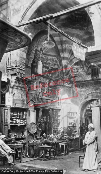 Photo of Cairo, Bazaars In The Mousky c.1930