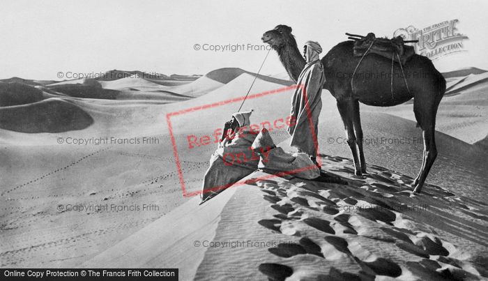 Photo of Cairo, Lookout In The Desert c.1930