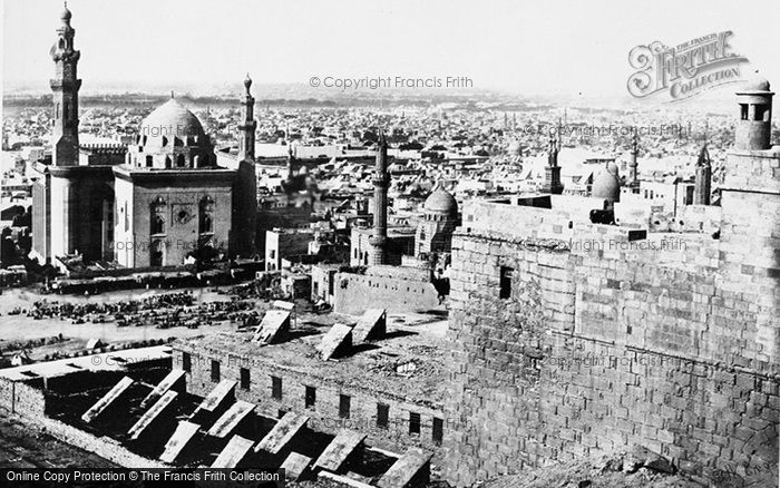 Photo of Cairo, Mosque Of The Sultan Hasan From The Citadel 1857