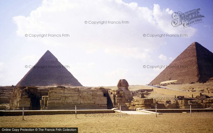 Photo of Cairo, Pyramids And The Sphinx 1982