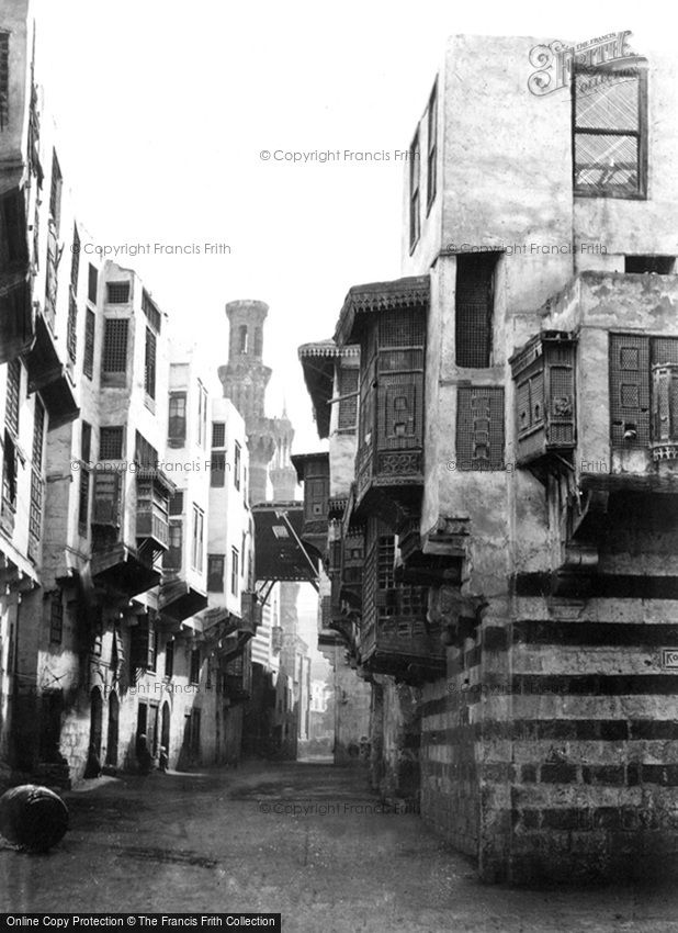 Cairo, street view c1857