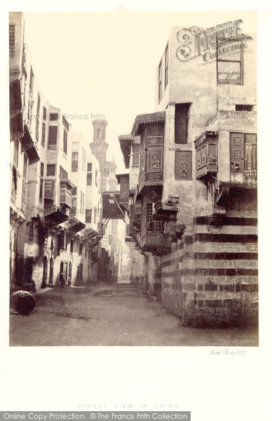 Photo of Cairo, Street View c.1857