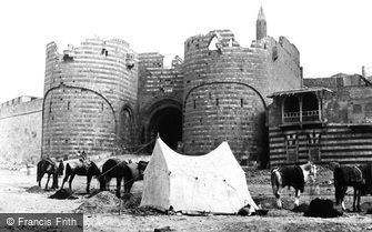 Cairo, the Bab El-Azab, Citadel Gateway 1858