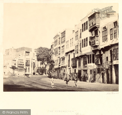 The Ezbekeeyeh 1858, Cairo