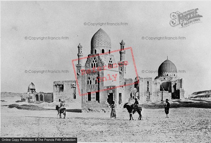 Photo of Cairo, The Mosque Of The Sultan Barkook, Eastern Cemetery 1858